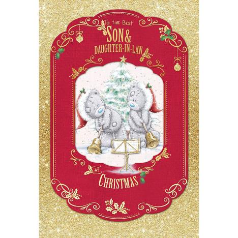 Best Son & Daughter In Law Me To You Bear Christmas Card £4.25